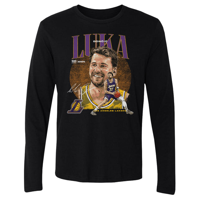 Luka Doncic Men's Long Sleeve T-Shirt | 500 LEVEL