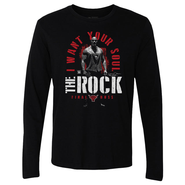 The Rock Men's Long Sleeve T-Shirt | 500 LEVEL