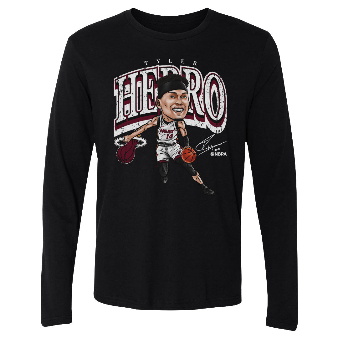 Tyler Herro Men's Long Sleeve T-Shirt | 500 LEVEL
