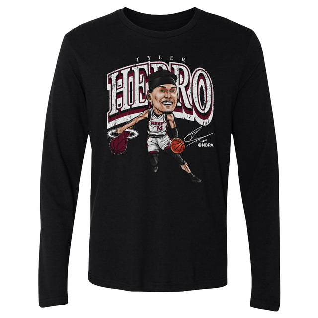 Tyler Herro Men's Long Sleeve T-Shirt | 500 LEVEL