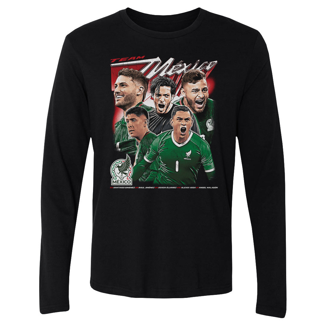 Mexico Men's Long Sleeve T-Shirt | 500 LEVEL