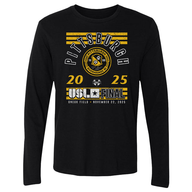 Pittsburgh Riverhounds SC Men's Long Sleeve T-Shirt | 500 LEVEL