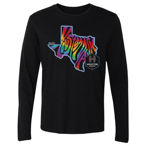 Houston Dash Men's Long Sleeve T-Shirt | 500 LEVEL