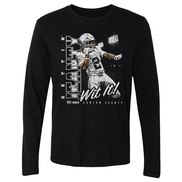 Ashton Jeanty Men's Long Sleeve T-Shirt | 500 LEVEL