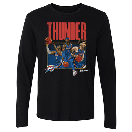 Oklahoma City Thunder Men's Long Sleeve T-Shirt | 500 LEVEL