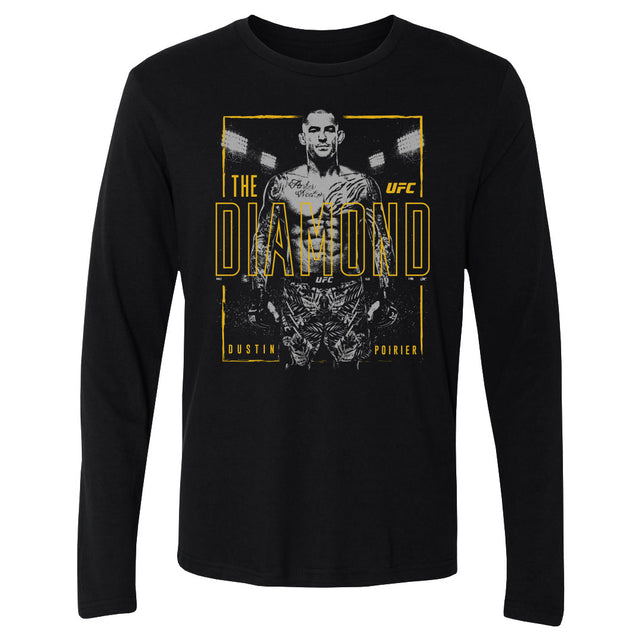 Dustin Poirier Men's Long Sleeve T-Shirt | 500 LEVEL