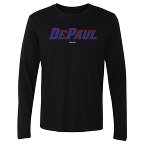 DePaul Blue Demons Men's Long Sleeve T-Shirt | 500 LEVEL