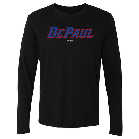 DePaul Blue Demons Men's Long Sleeve T-Shirt | 500 LEVEL
