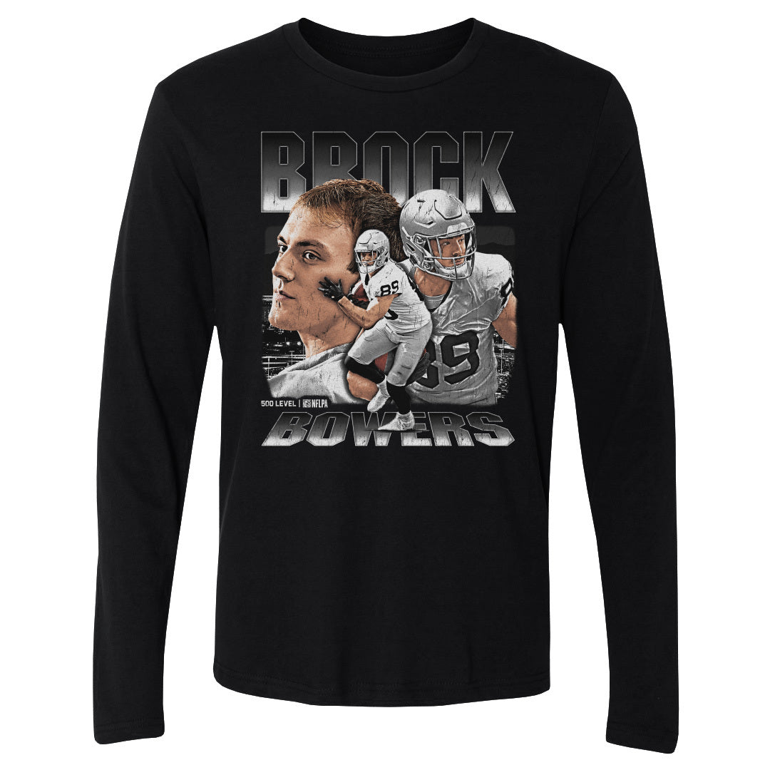 Brock Bowers Men's Long Sleeve T-Shirt | 500 LEVEL