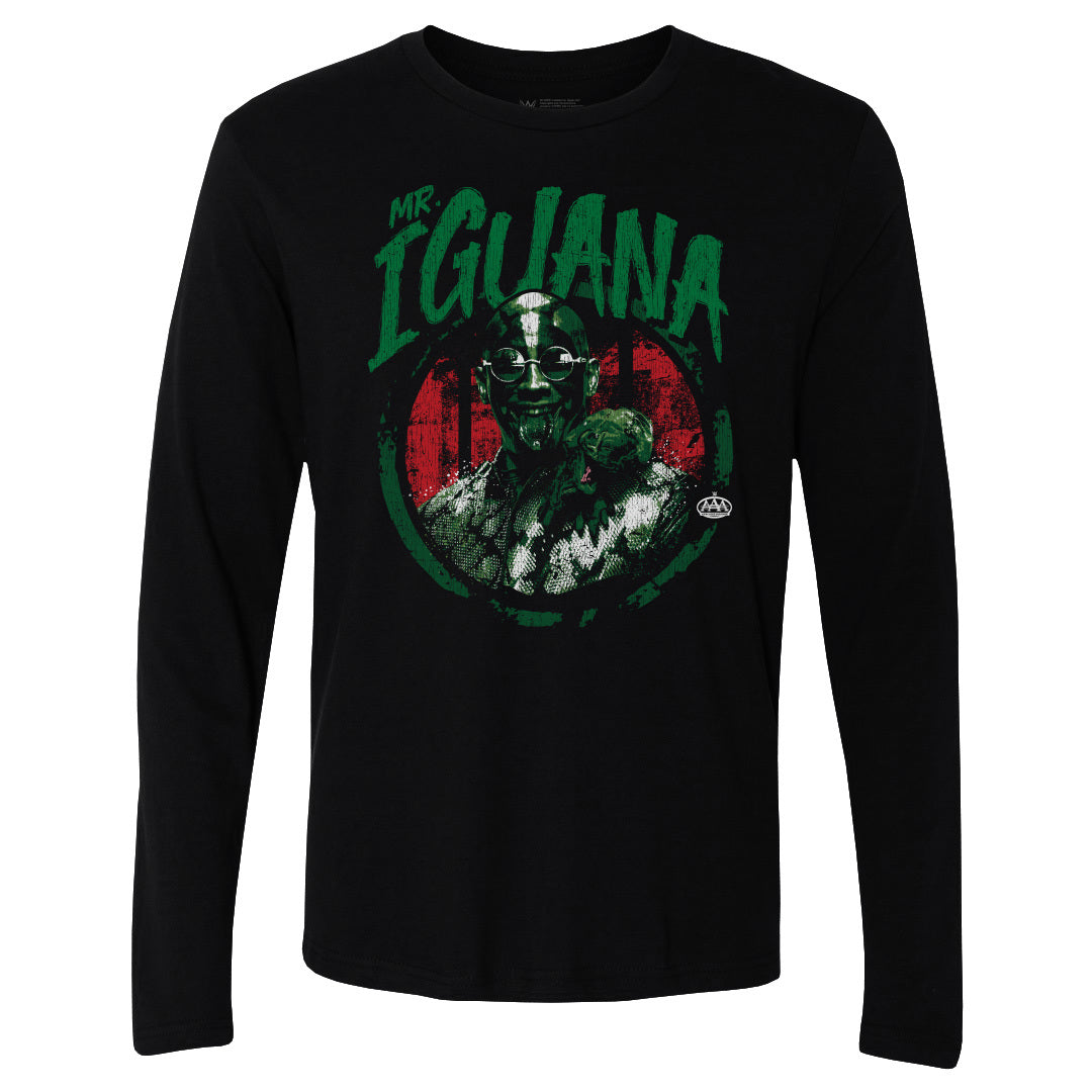 Mr. Iguana Men's Long Sleeve T-Shirt | 500 LEVEL