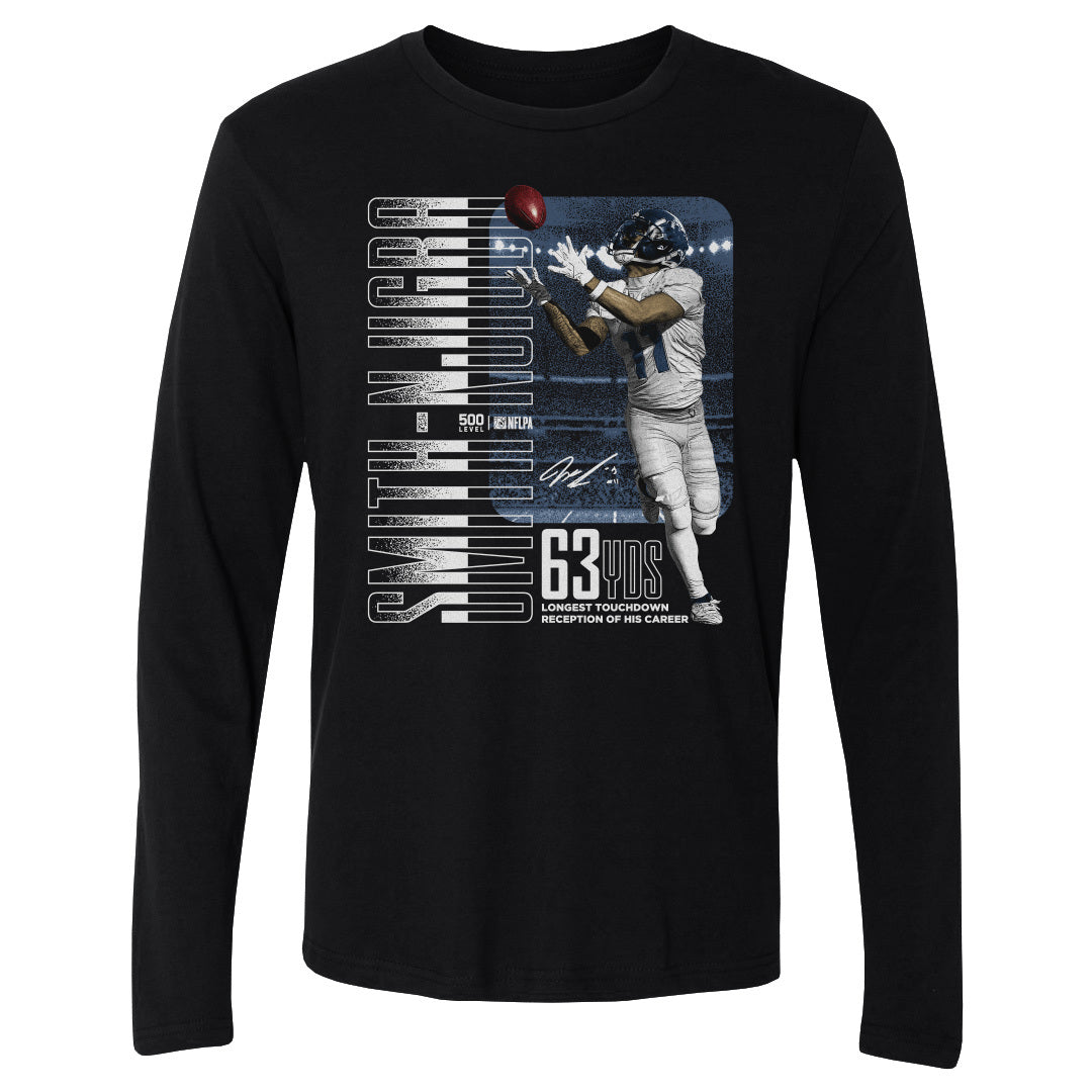 Jaxon Smith-Njigba Men's Long Sleeve T-Shirt | 500 LEVEL