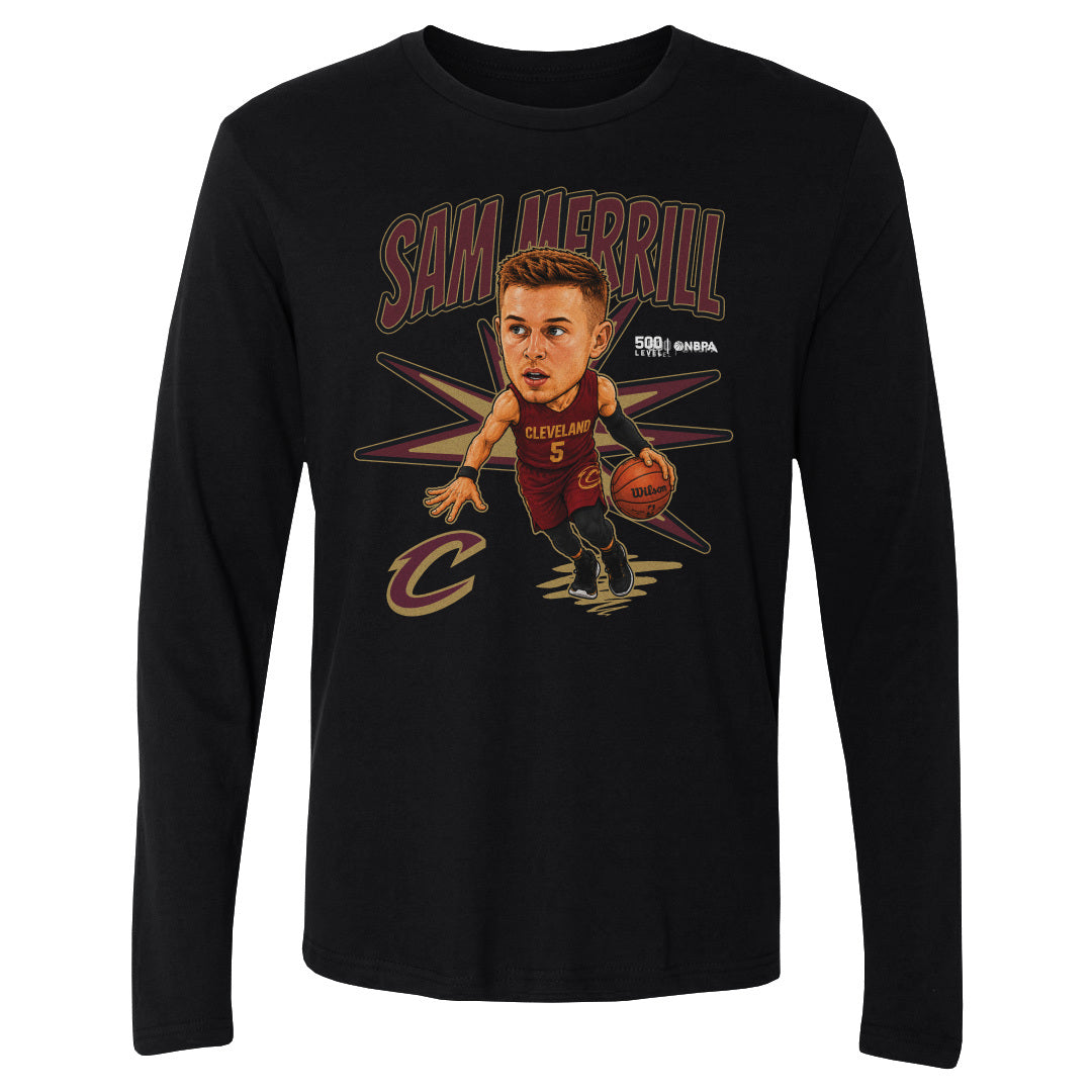 Sam Merrill Men's Long Sleeve T-Shirt | 500 LEVEL