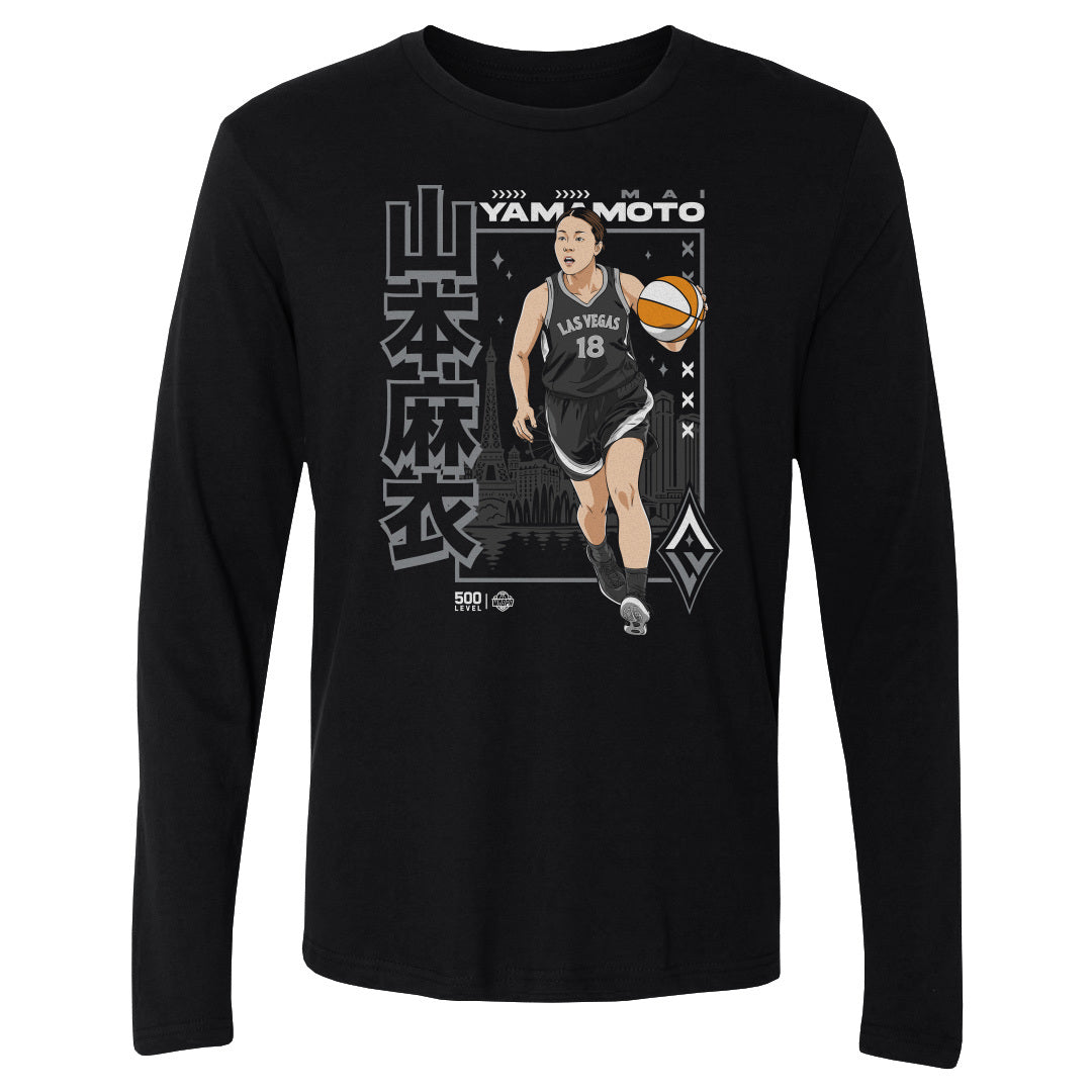 Mai Yamamoto Men's Long Sleeve T-Shirt | 500 LEVEL