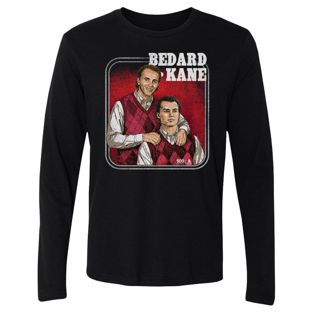Connor Bedard Men's Long Sleeve T-Shirt | 500 LEVEL