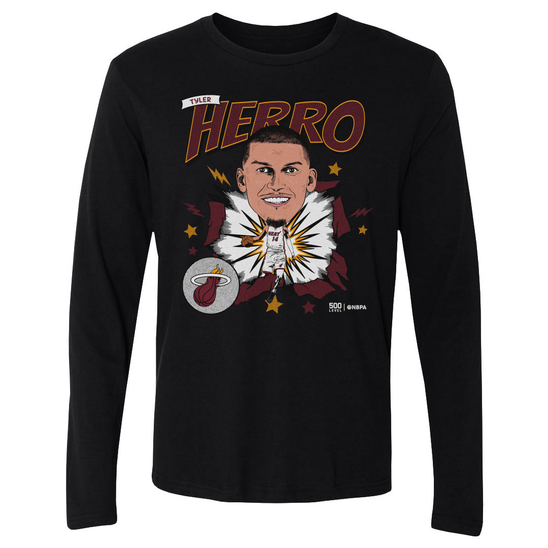 Tyler Herro Men's Long Sleeve T-Shirt | 500 LEVEL