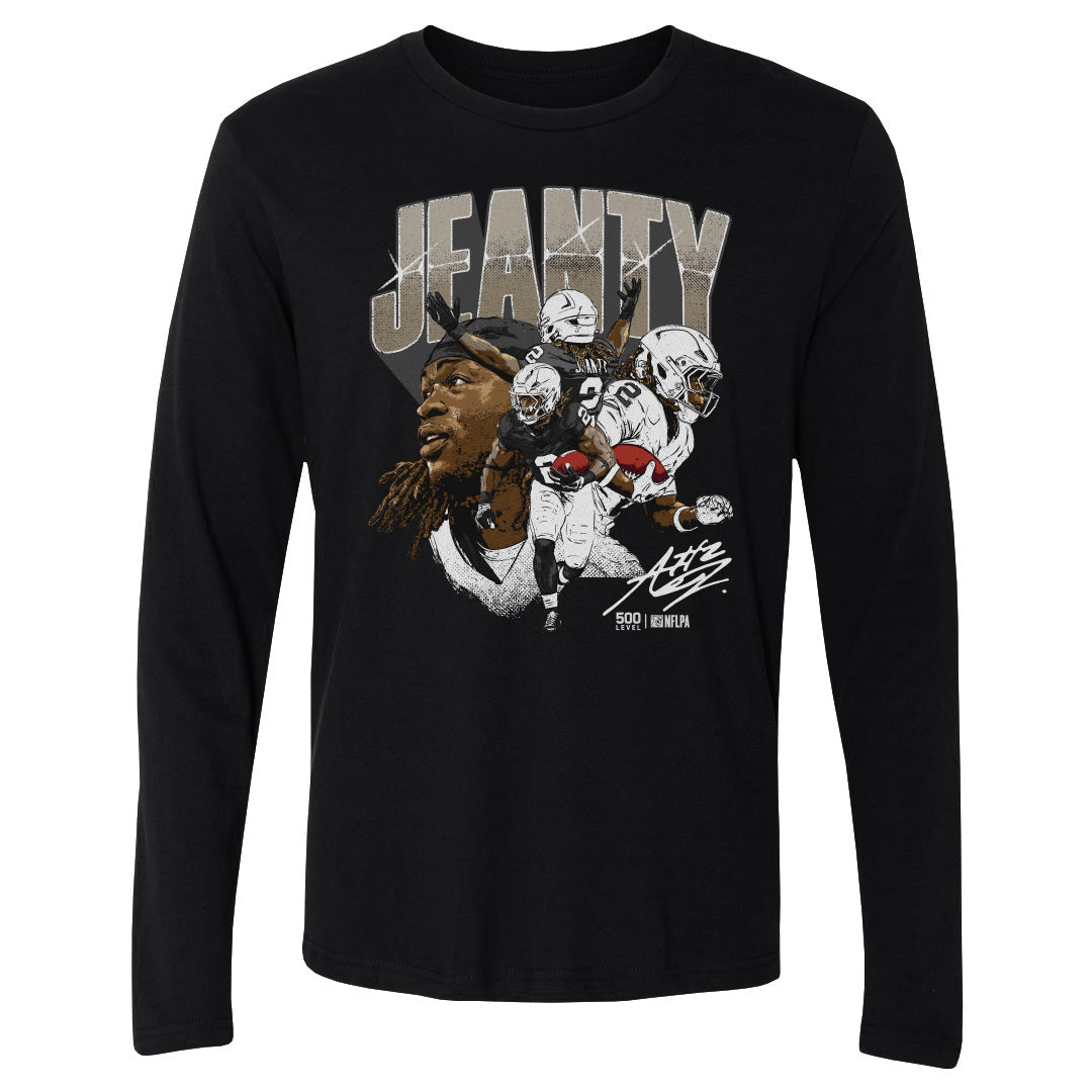 Ashton Jeanty Men's Long Sleeve T-Shirt | 500 LEVEL