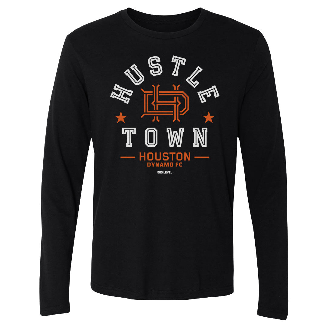 Houston Dynamo FC Men's Long Sleeve T-Shirt | 500 LEVEL