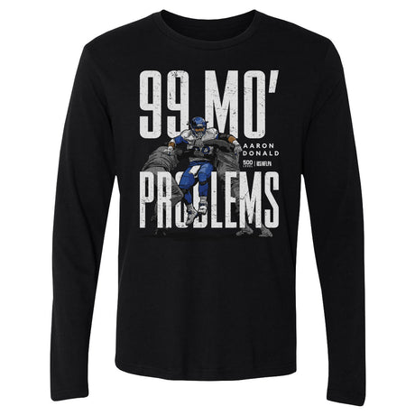 Aaron Donald Men's Long Sleeve T-Shirt | 500 LEVEL