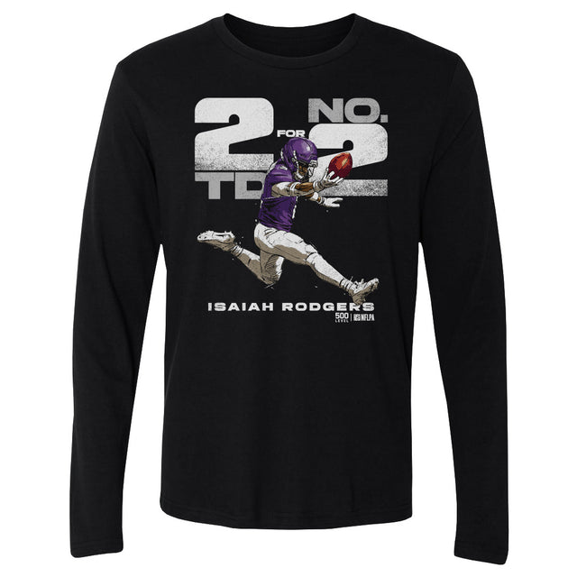 Isaiah Rodgers Men's Long Sleeve T-Shirt | 500 LEVEL