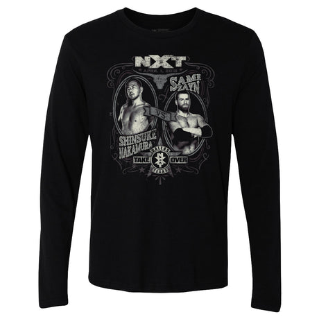 NXT Take Over Men's Long Sleeve T-Shirt | 500 LEVEL
