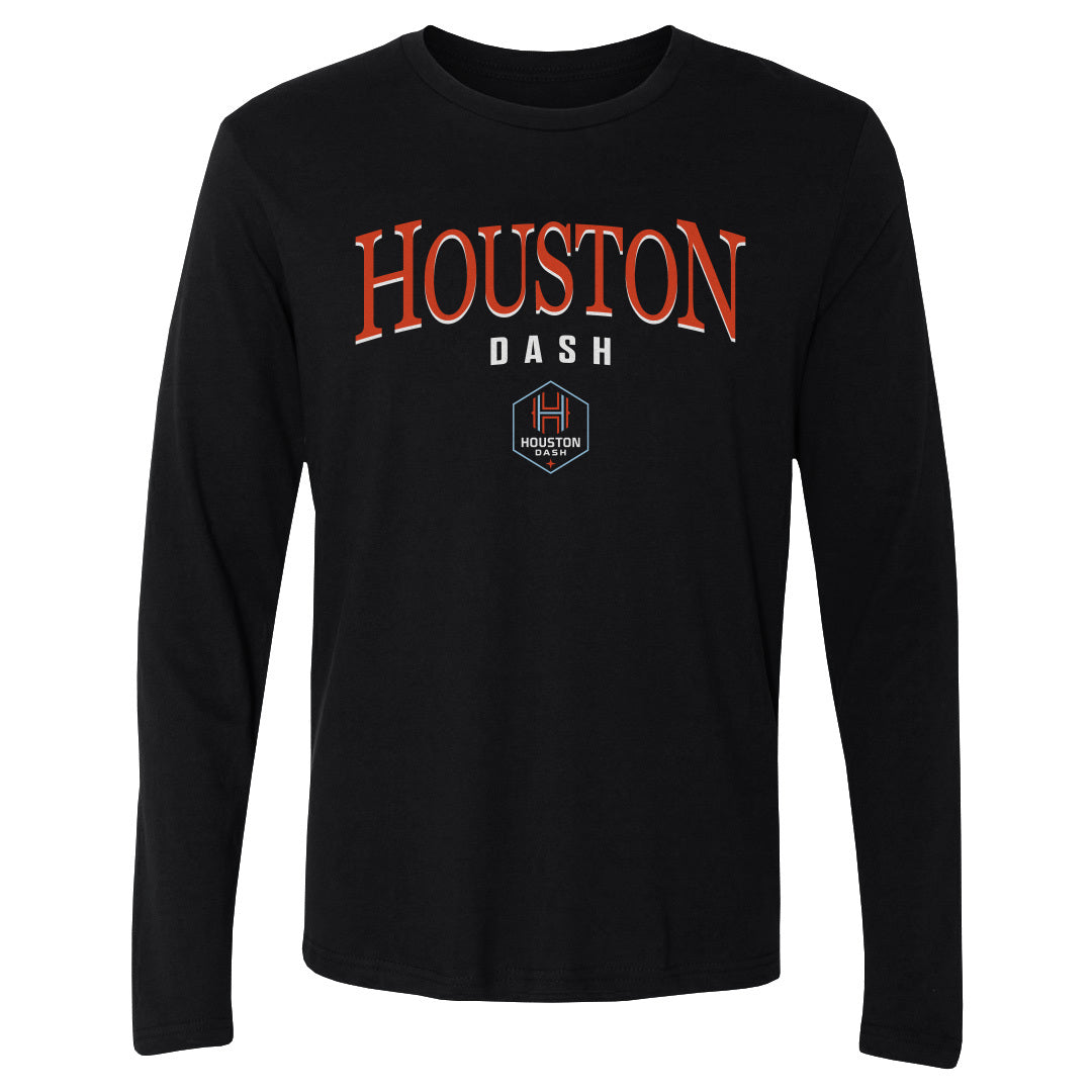 Houston Dash Men's Long Sleeve T-Shirt | 500 LEVEL