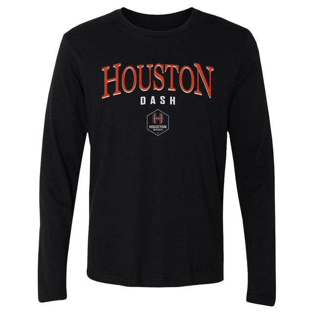 Houston Dash Men's Long Sleeve T-Shirt | 500 LEVEL