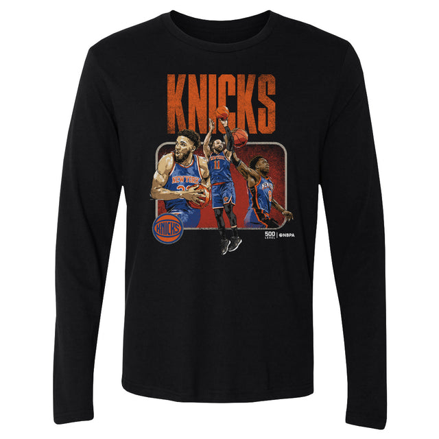 New York Knicks Men's Long Sleeve T-Shirt | 500 LEVEL