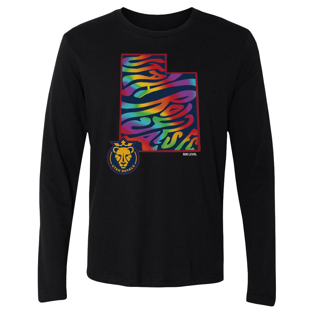 Utah Royals Men's Long Sleeve T-Shirt | 500 LEVEL