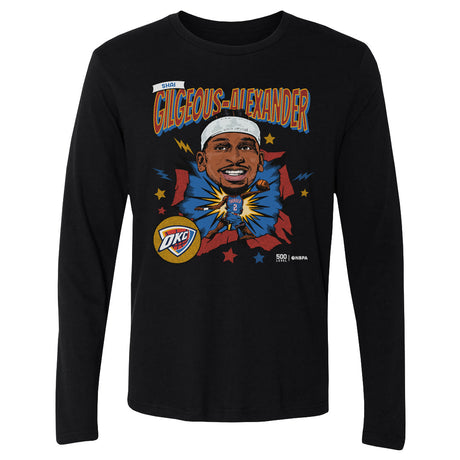 Shai Gilgeous-Alexander Men's Long Sleeve T-Shirt | 500 LEVEL