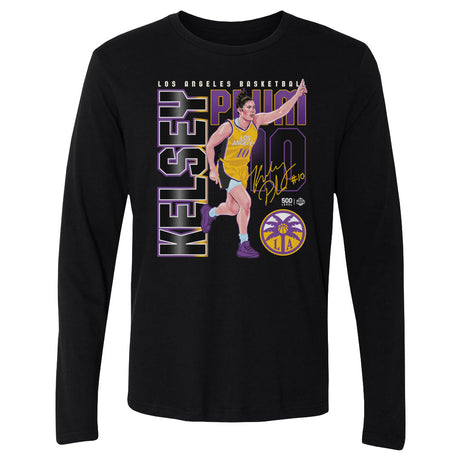 Kelsey Plum Men's Long Sleeve T-Shirt | 500 LEVEL