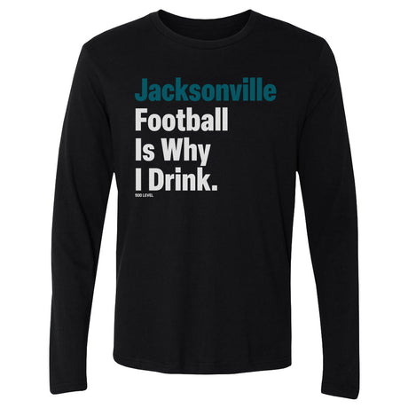 Jacksonville Football Men's Long Sleeve T-Shirt | 500 LEVEL