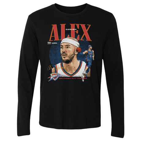Alex Caruso Men's Long Sleeve T-Shirt | 500 LEVEL