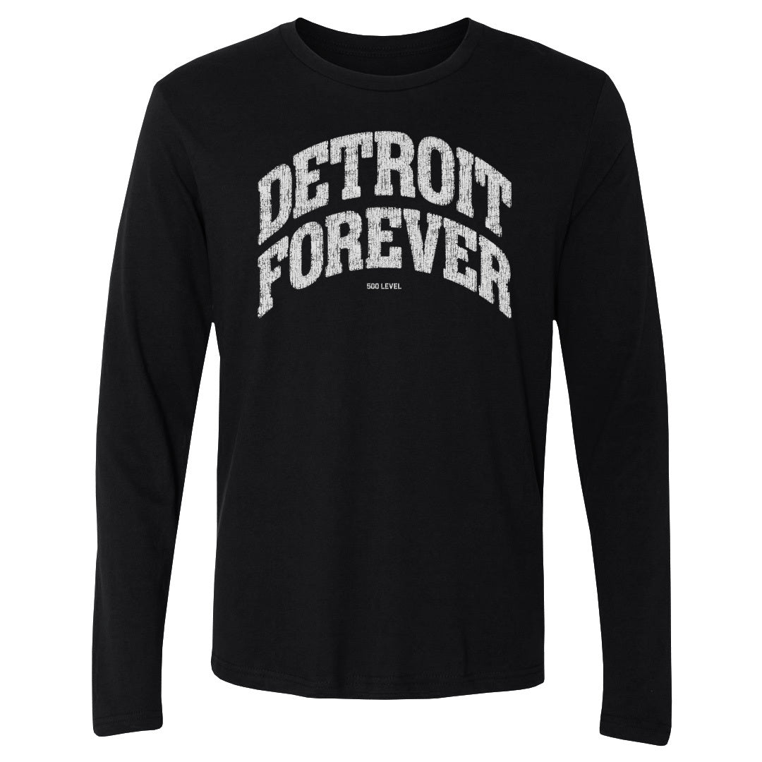 Detroit Men's Long Sleeve T-Shirt | 500 LEVEL