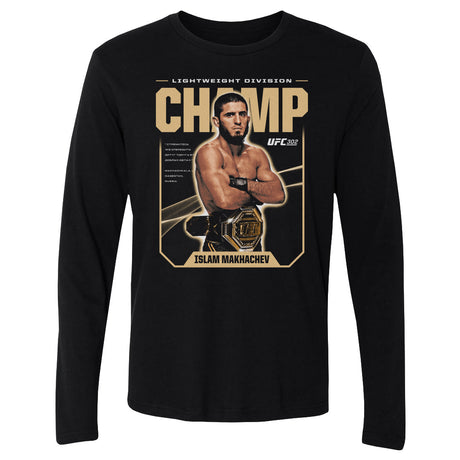 Islam Makhachev Men's Long Sleeve T-Shirt | 500 LEVEL