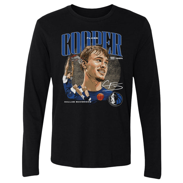 Cooper Flagg Men's Long Sleeve T-Shirt | 500 LEVEL