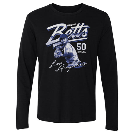 Mookie Betts Men's Long Sleeve T-Shirt | 500 LEVEL