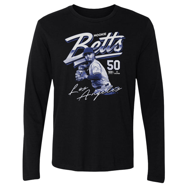 Mookie Betts Men's Long Sleeve T-Shirt | 500 LEVEL
