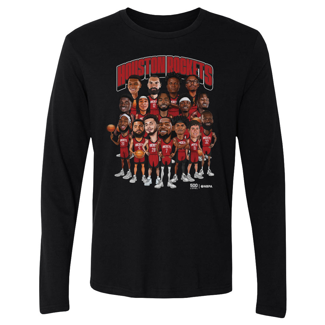 Houston Rockets Men's Long Sleeve T-Shirt | 500 LEVEL