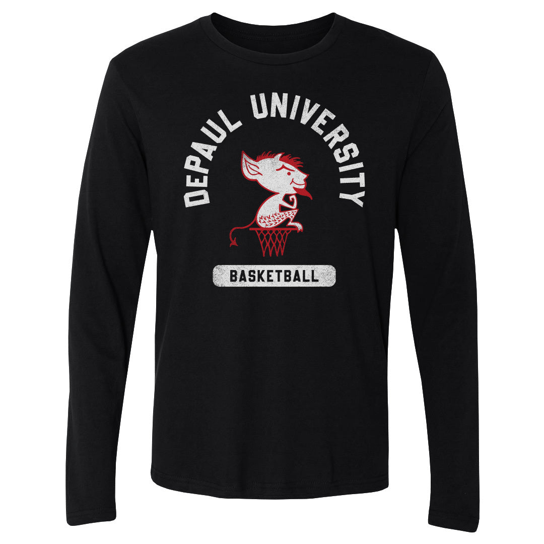 DePaul Blue Demons Men's Long Sleeve T-Shirt | 500 LEVEL