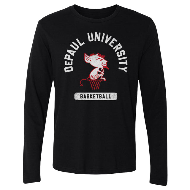 DePaul Blue Demons Men's Long Sleeve T-Shirt | 500 LEVEL