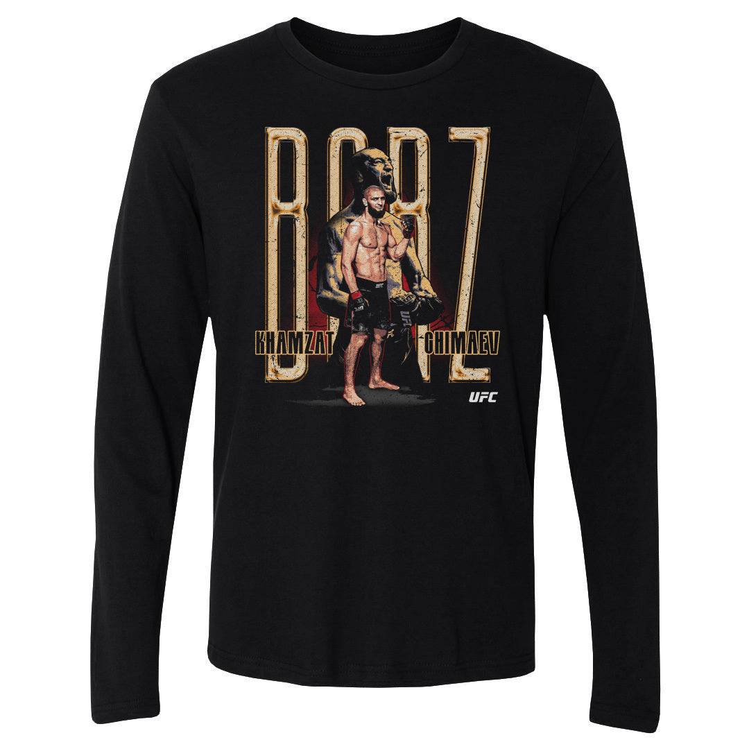 Khamzat Chimaev Men's Long Sleeve T-Shirt | 500 LEVEL