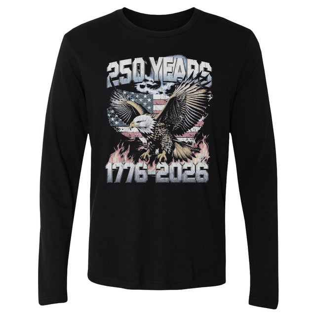 USA Men's Long Sleeve T-Shirt | 500 LEVEL