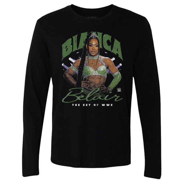 Bianca Belair Men's Long Sleeve T-Shirt | 500 LEVEL
