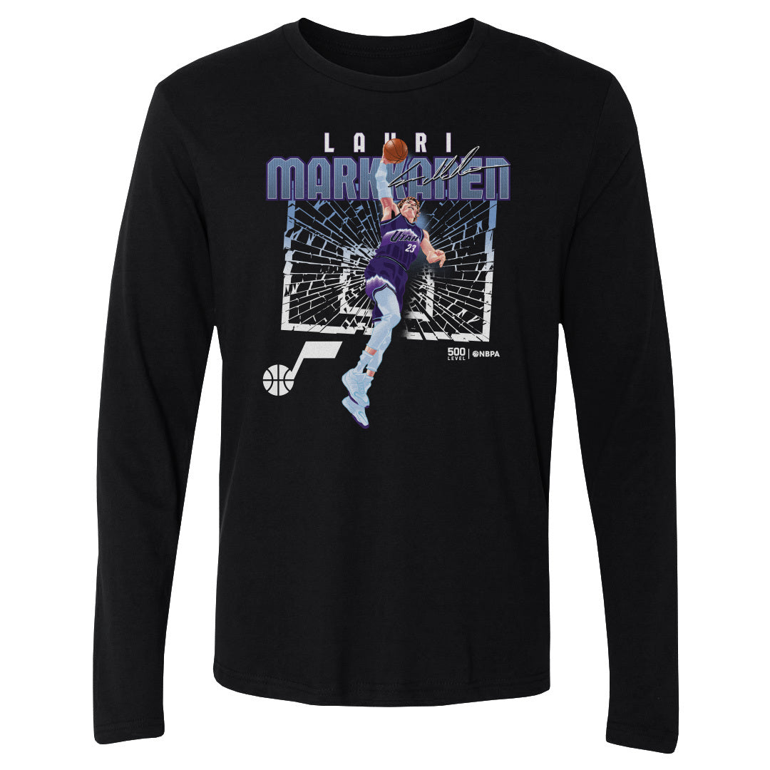 Lauri Markkanen Men's Long Sleeve T-Shirt | 500 LEVEL