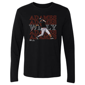 Willy Adames Men's Long Sleeve T-Shirt | 500 LEVEL