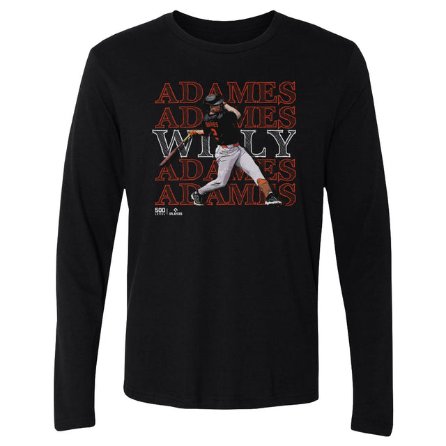 Willy Adames Men's Long Sleeve T-Shirt | 500 LEVEL
