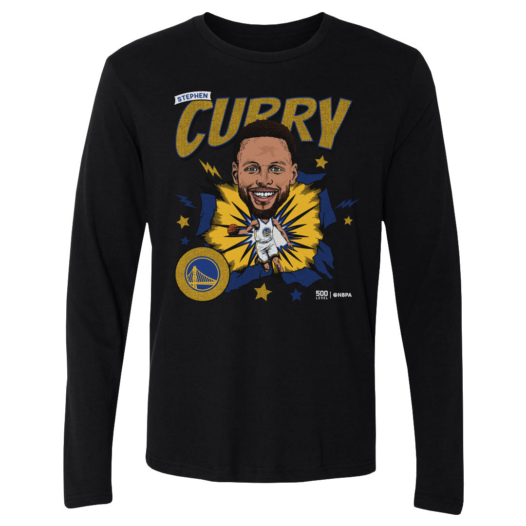 Steph Curry Men's Long Sleeve T-Shirt | 500 LEVEL