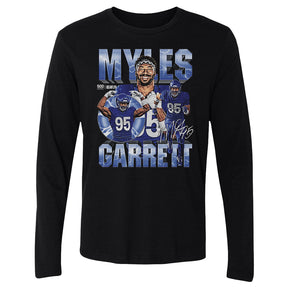Myles Garrett Men's Long Sleeve T-Shirt | 500 LEVEL