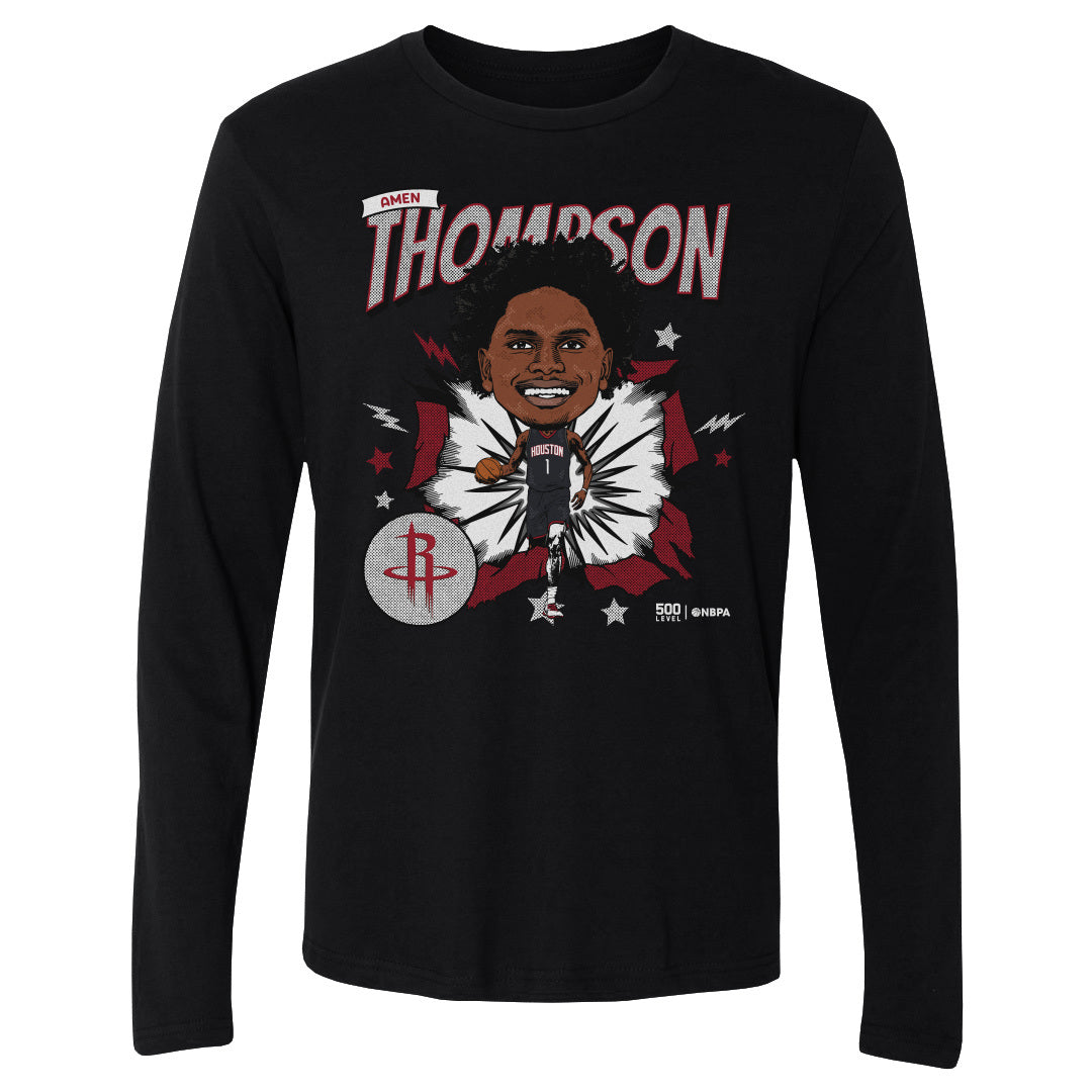 Amen Thompson Men's Long Sleeve T-Shirt | 500 LEVEL