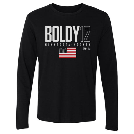 Matt Boldy Men's Long Sleeve T-Shirt | 500 LEVEL